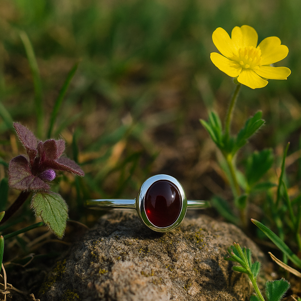 Nhẫn Birthstone Bạc 925 – Bộ Sưu Tập 12 Tháng