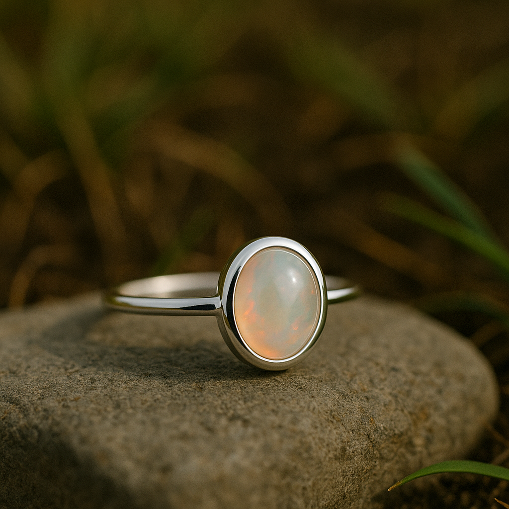 Nhẫn Birthstone Bạc 925 – Bộ Sưu Tập 12 Tháng