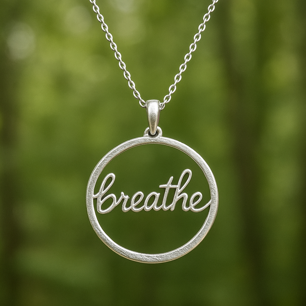 Dây chuyền bạc “Breathe” – Oriya