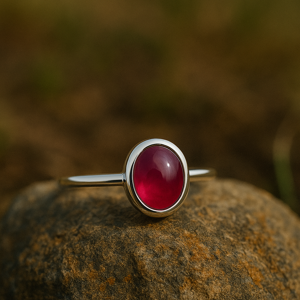 Nhẫn Birthstone Bạc 925 – Bộ Sưu Tập 12 Tháng